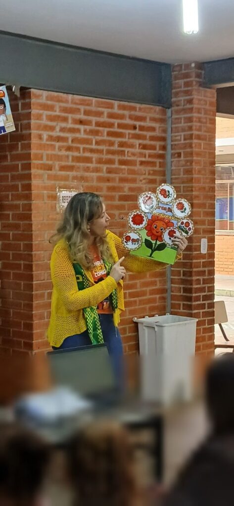 Oficina com o jardim do coração