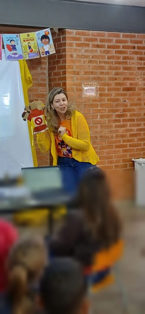 Palestra sobre os sinais do corpo